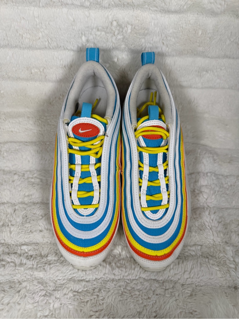 Nike Air Max 97 Summer Pack Multicolor Shoes GS Size 5Y Womens 6.5 US CK0052-400 - Picture 4 of 8